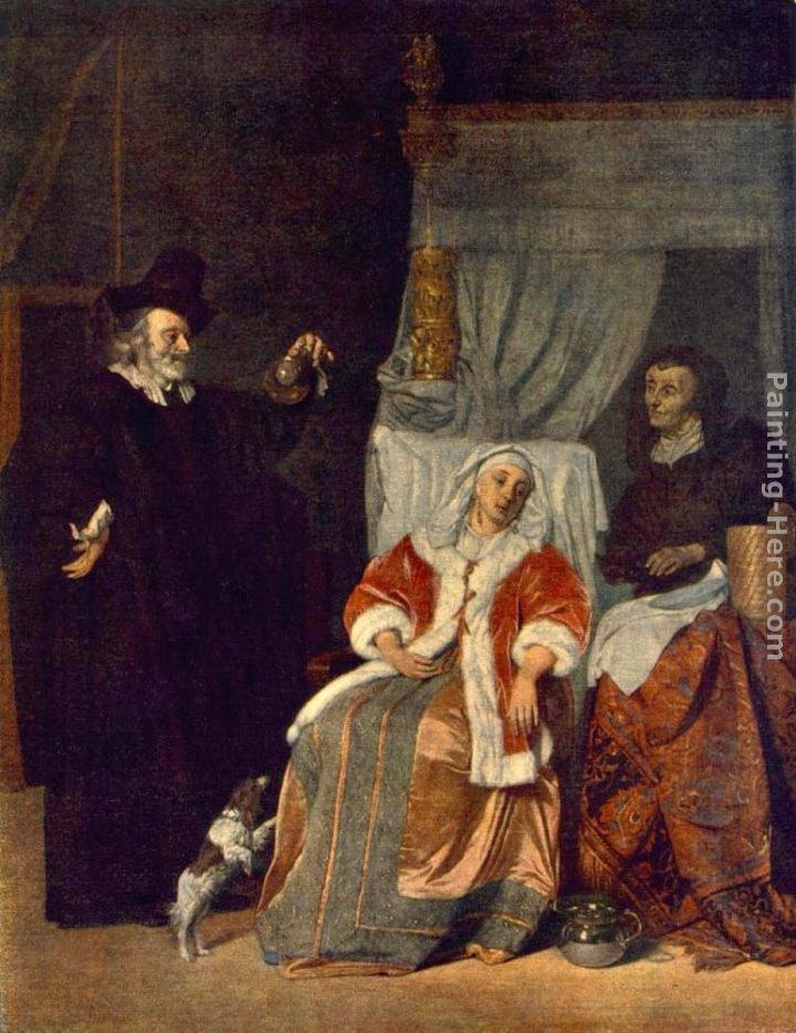 Gabriel Metsu Visit of the Physician